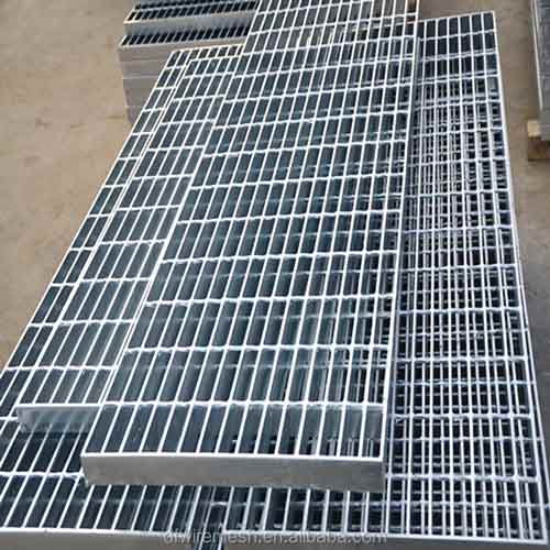 Hot Dip Galvanized Steel Grating for Floor and Trench Serrated Surface Bar Grating