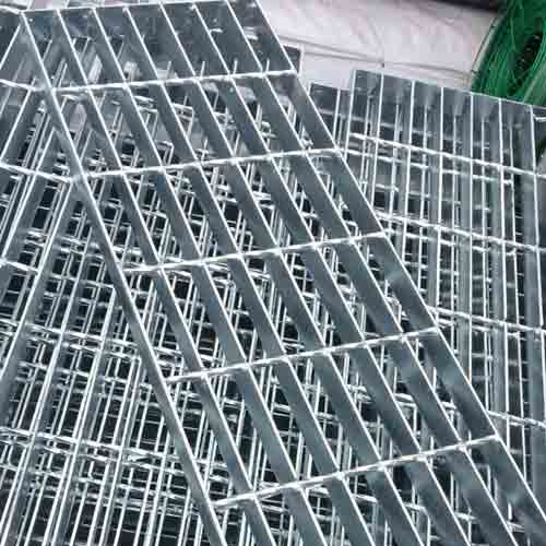 Flat Twist Steel Sheet Compositional Customized Product Different Size Lattice Steel Grating