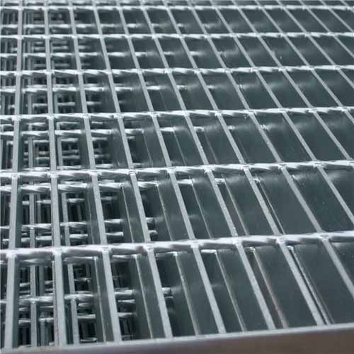 Galvanized Outdoor Drain Grates Metal Grill Grating Catwalk Platform en acier Korea Standard Grating